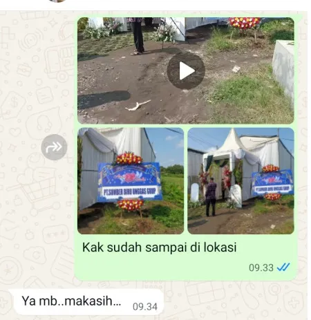 Pengiriman Karangan Bunga Sudimara Pinang