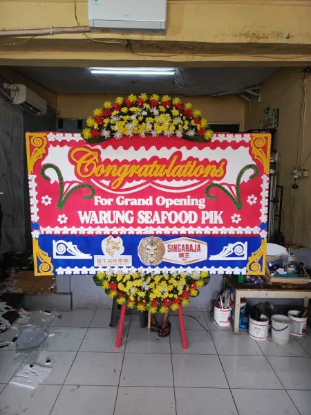 Papan Bunga Ucapan Selamat Sudimara Pinang