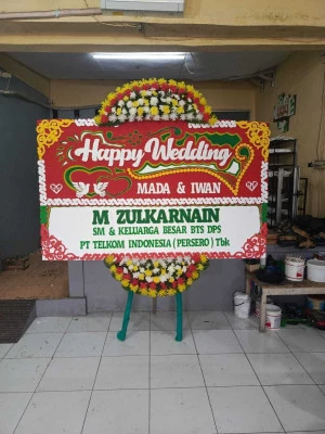 Papan Bunga di Sudimara Pinang