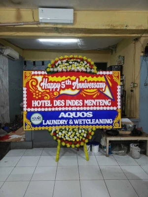Papan Bunga di Sudimara Pinang
