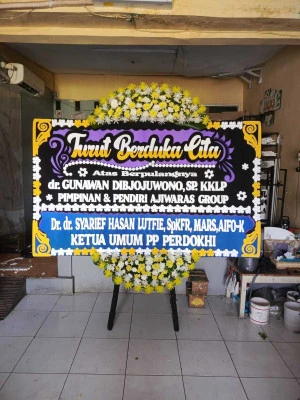 Papan Bunga di Sudimara Pinang